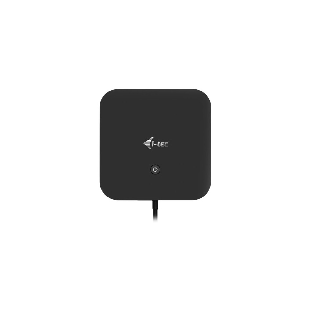 Produktbild för i-Tec USB-C Dual Display Docking Station with Power Delivery - dockningsstation - USB-C / Thunderbolt 3 - DP - 1GbE