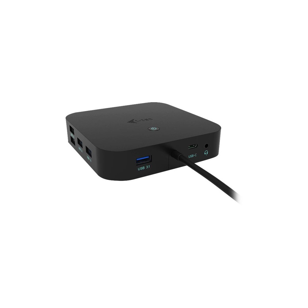 Produktbild för i-Tec USB-C Dual Display Docking Station with Power Delivery - dockningsstation - USB-C / Thunderbolt 3 - DP - 1GbE