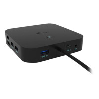 Produktbild för i-Tec USB-C Dual Display Docking Station with Power Delivery - dockningsstation - USB-C / Thunderbolt 3 - DP - 1GbE