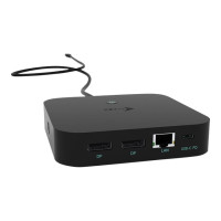 Produktbild för i-Tec USB-C Dual Display Docking Station with Power Delivery - dockningsstation - USB-C / Thunderbolt 3 - DP - 1GbE