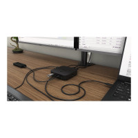 Produktbild för i-Tec USB-C Dual Display Docking Station with Power Delivery - dockningsstation - USB-C / Thunderbolt 3 - DP - 1GbE