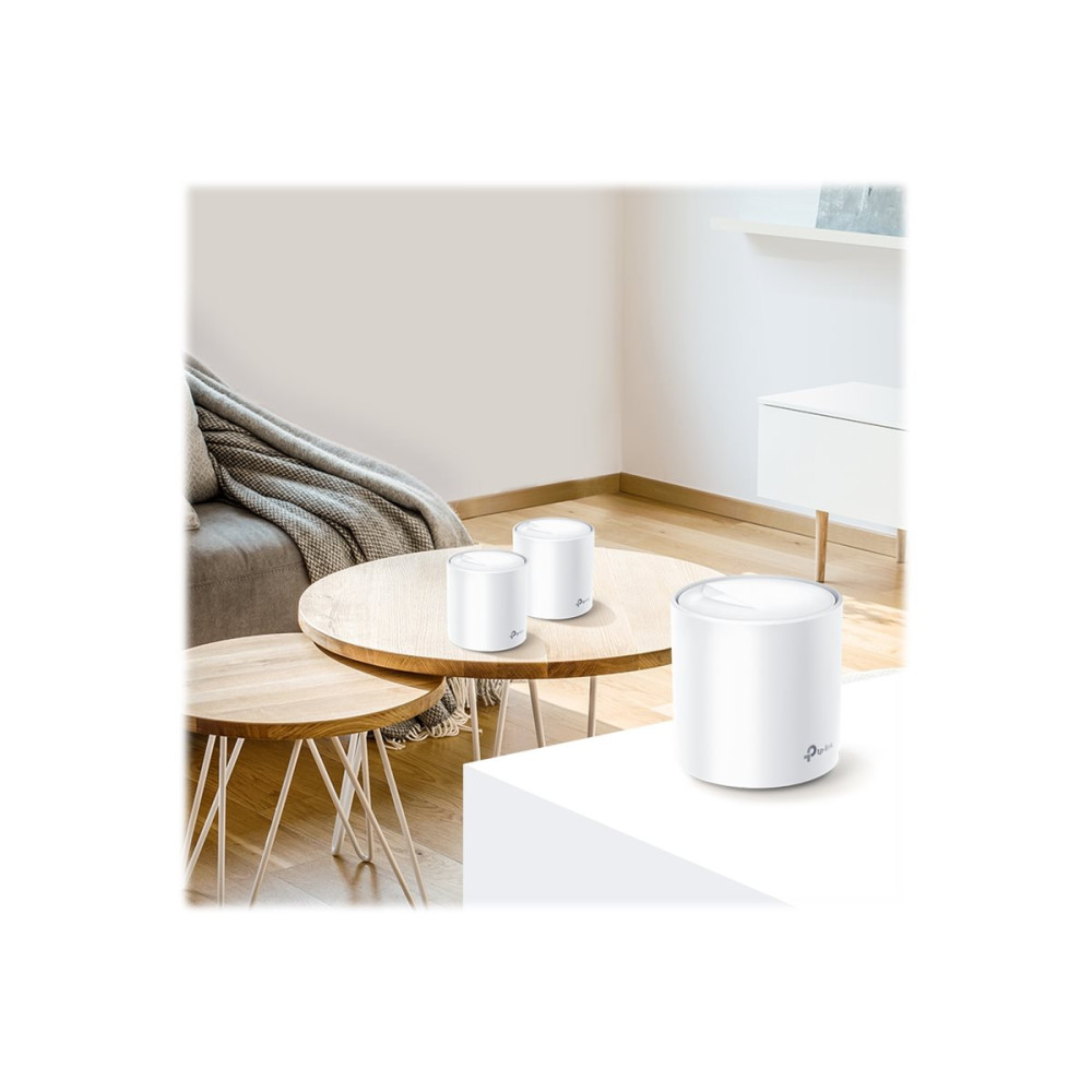 Produktbild för TP-Link Deco X60 - Wifi-system - Wi-Fi 6 - skrivbordsmodell