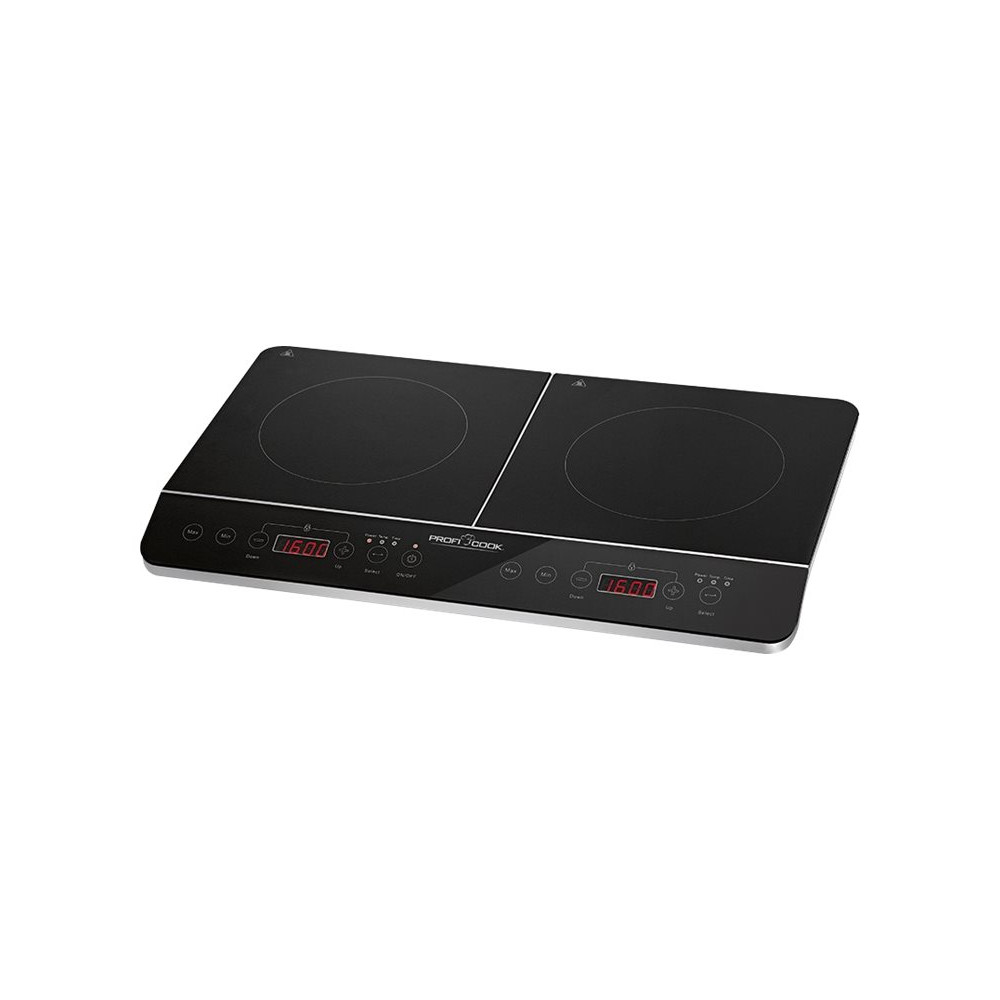 Produktbild för ProfiCook PC-DKI 1067 - induktionsvärmeplatta - rostfritt stål/svart