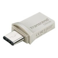 Produktbild för Transcend JetFlash 890 - USB flash-enhet - 128 GB