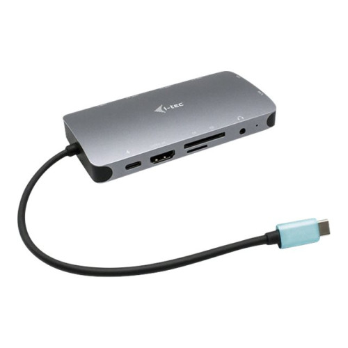 i-tec i-Tec USB-C Metal Nano Dock HDMI/VGA with LAN + Power Delivery 100 W - dockningsstation - USB-C / Thunderbolt 3 - VGA, HDMI - 1GbE