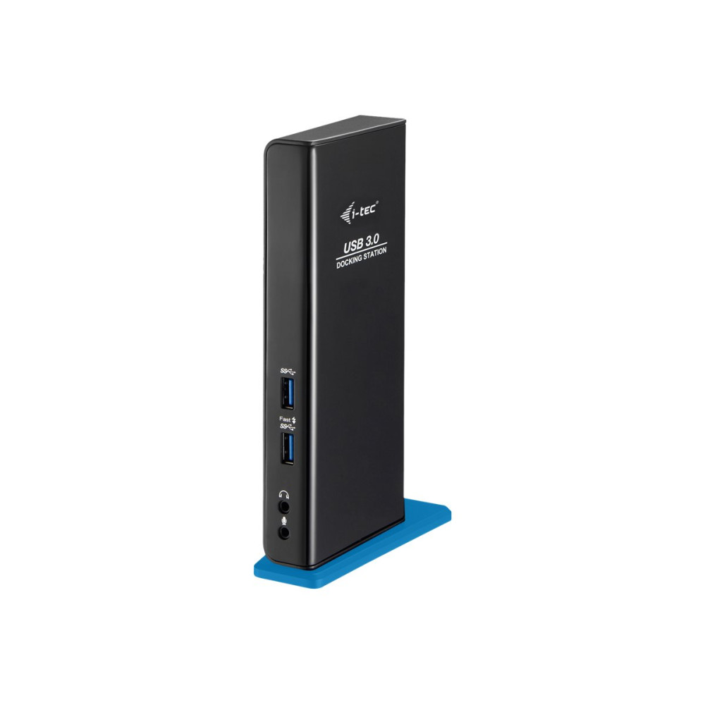 Produktbild för i-Tec USB 3.0/USB-C Dual HDMI Docking Station - dockningsstation - USB 3.0 - 2 x HDMI - 1GbE