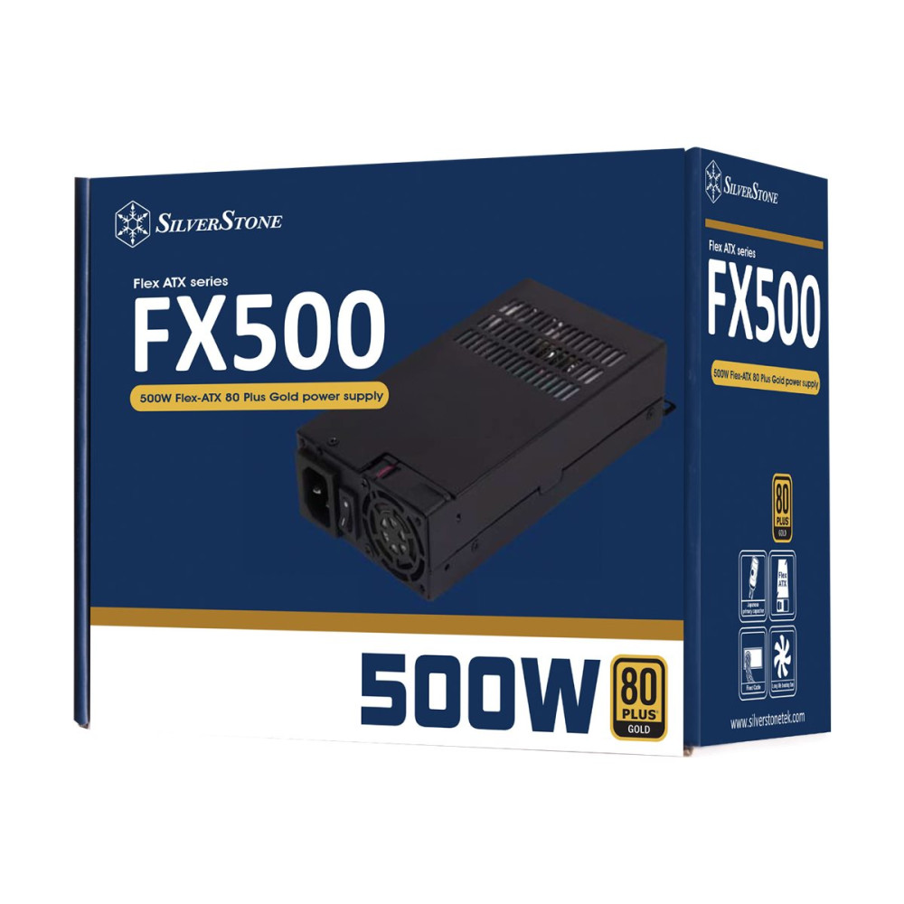 Produktbild för SilverStone FX500 - nätaggregat - 500 Watt