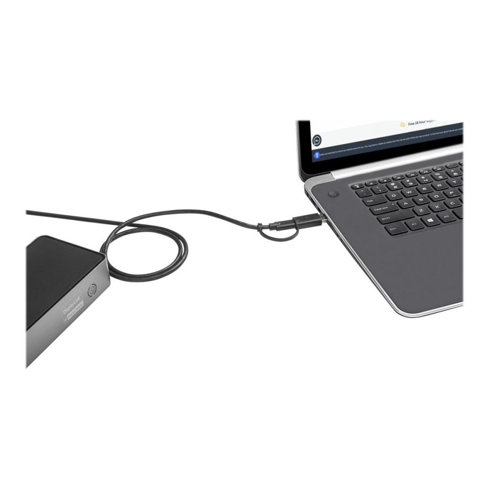 Produktbild för StarTech.com USB-C- och USB-A-dockningsstation - Universal hybriddockningsstation för trippla bildskärmar, DisplayPort och HDMI 4K 60 Hz - 85 W strömförsörjning, 6x USB-hubb, GbE, Ljud - USB 3.1 Gen. 2, 10 Gbit/sek - dockningsstation - USB-C - 3 x HDMI, 3