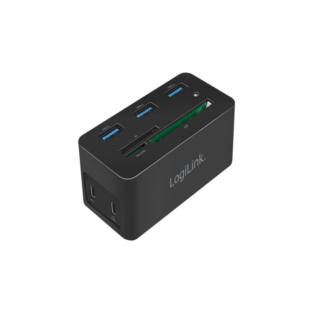 Produktbild för LogiLink - dockningsstation - USB-C 3.2 Gen 1 - HDMI - 1GbE