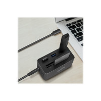 Produktbild för LogiLink - dockningsstation - USB-C 3.2 Gen 1 - HDMI - 1GbE
