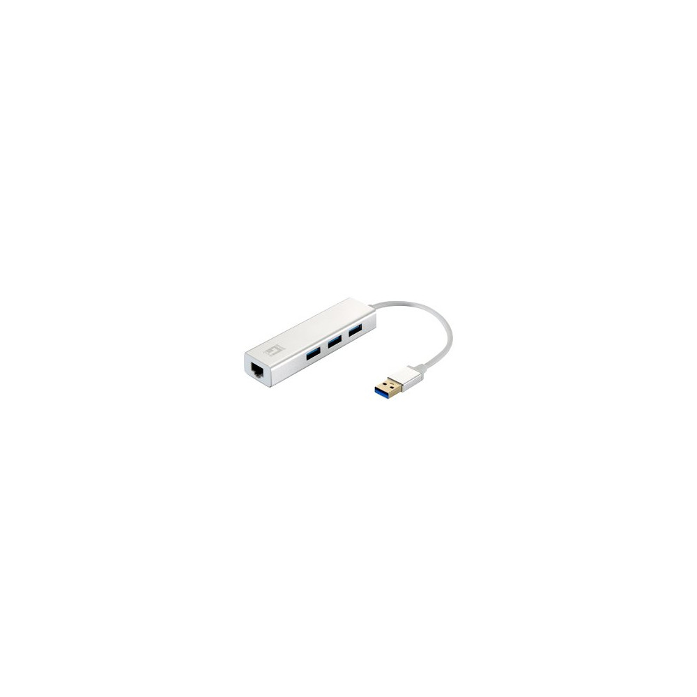 Produktbild för LevelOne USB-0503 - hubb - 3 portar