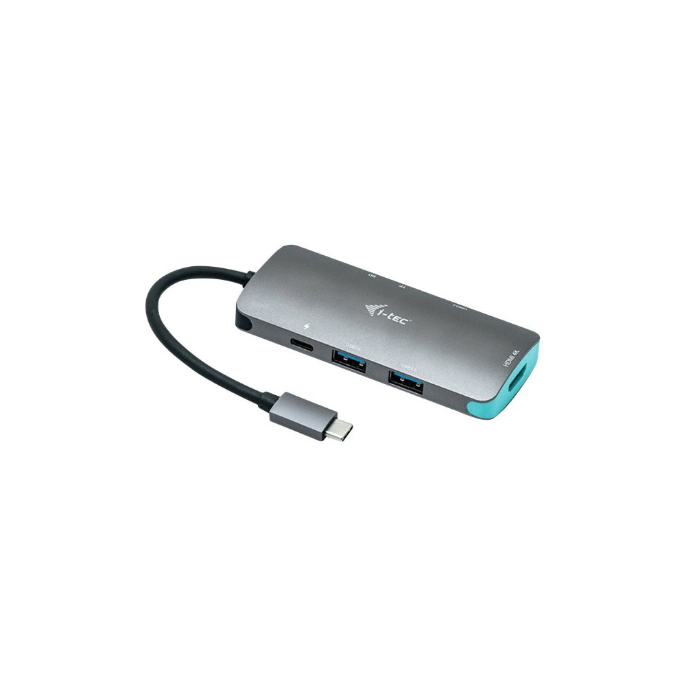 Produktbild för i-Tec USB-C Metal Nano Dock 4K HDMI + Power Delivery - dockningsstation - USB-C 3.1 - HDMI