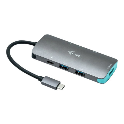 i-tec i-Tec USB-C Metal Nano Dock 4K HDMI + Power Delivery - dockningsstation - USB-C 3.1 - HDMI