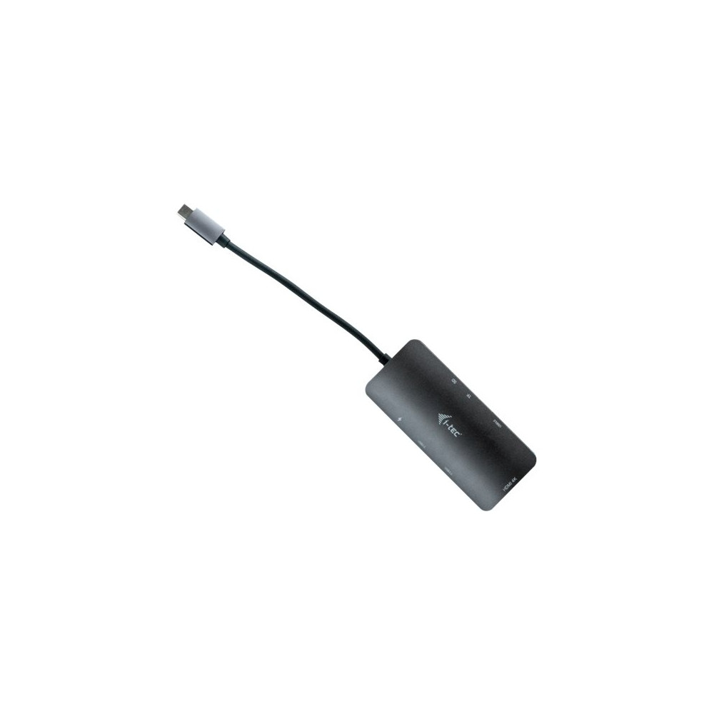 Produktbild för i-Tec USB-C Metal Nano Dock 4K HDMI + Power Delivery - dockningsstation - USB-C 3.1 - HDMI