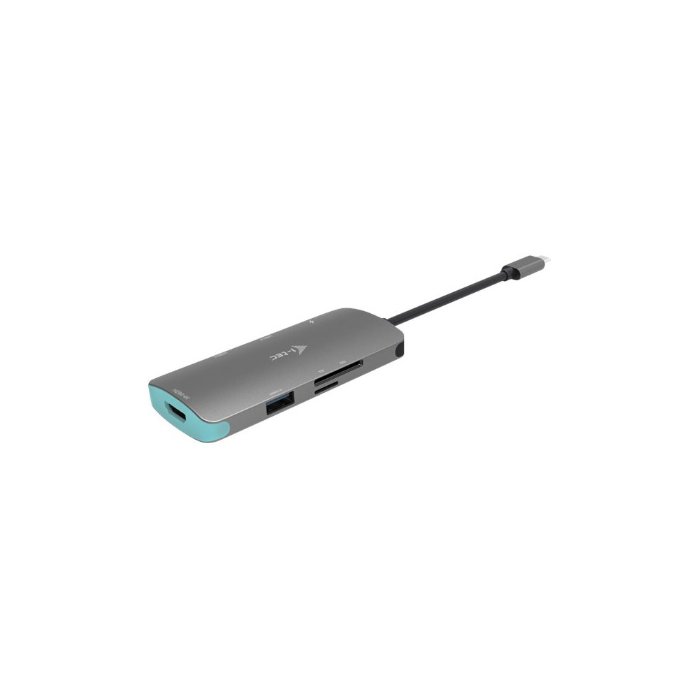 Produktbild för i-Tec USB-C Metal Nano Dock 4K HDMI + Power Delivery - dockningsstation - USB-C 3.1 - HDMI