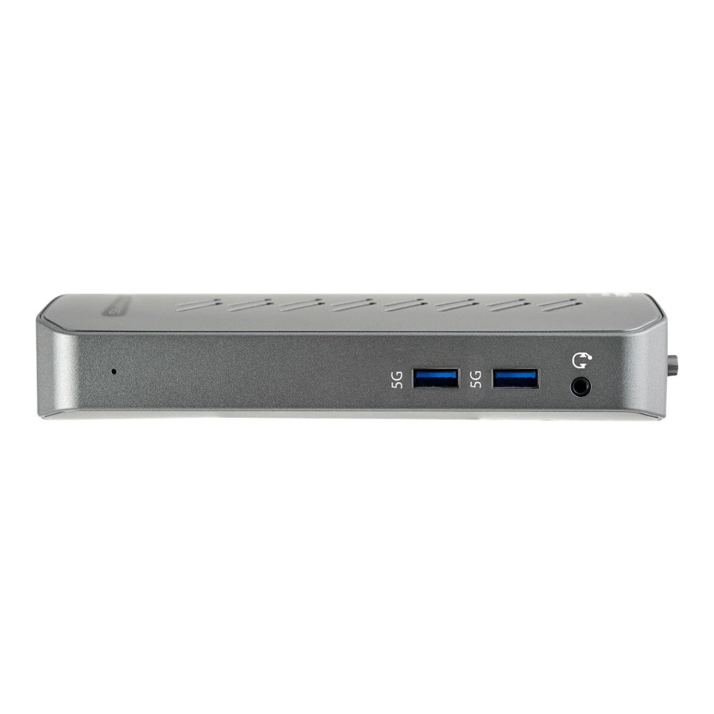 Produktbild för StarTech.com USB-C USB-A dockningsstation - Hybrid universell USB 3.0-dockningsstation för USB-C eller USB-A bärbar dator - Dubbla skärmar 4K 60 Hz HDMI/DisplayPort - 6x USB-A, GbE - USB 3.1 Gen 1 - Windows/Mac - dockningsstation - USB - 2 x HDMI, 2 x DP 