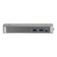 Produktbild för StarTech.com USB-C USB-A dockningsstation - Hybrid universell USB 3.0-dockningsstation för USB-C eller USB-A bärbar dator - Dubbla skärmar 4K 60 Hz HDMI/DisplayPort - 6x USB-A, GbE - USB 3.1 Gen 1 - Windows/Mac - dockningsstation - USB - 2 x HDMI, 2 x DP 