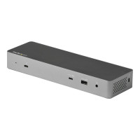 Produktbild för StarTech.com Thunderbolt 3-dockningsstation med USB-C värdkompabilitet - Dubbla 4K 60Hz DisplayPort 1.4- eller dubbla HDMI-skärmar - Singel 8K - TB3/USB-C dockningsstation för bärbar dator - 96 W PD, 5xUSB - 10 Gbit/s - dockningsstation - USB-C 3.2 Gen 2 