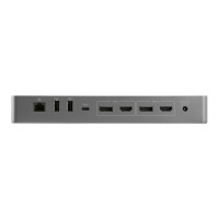 Produktbild för StarTech.com Thunderbolt 3-dockningsstation med USB-C värdkompabilitet - Dubbla 4K 60Hz DisplayPort 1.4- eller dubbla HDMI-skärmar - Singel 8K - TB3/USB-C dockningsstation för bärbar dator - 96 W PD, 5xUSB - 10 Gbit/s - dockningsstation - USB-C 3.2 Gen 2 
