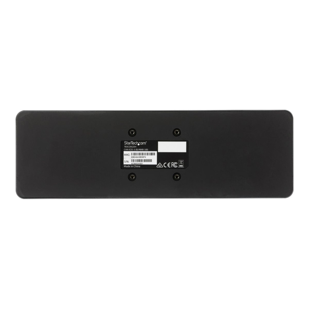 Produktbild för StarTech.com Thunderbolt 3-dockningsstation med USB-C värdkompabilitet - Dubbla 4K 60Hz DisplayPort 1.4- eller dubbla HDMI-skärmar - Singel 8K - TB3/USB-C dockningsstation för bärbar dator - 96 W PD, 5xUSB - 10 Gbit/s - dockningsstation - USB-C 3.2 Gen 2 