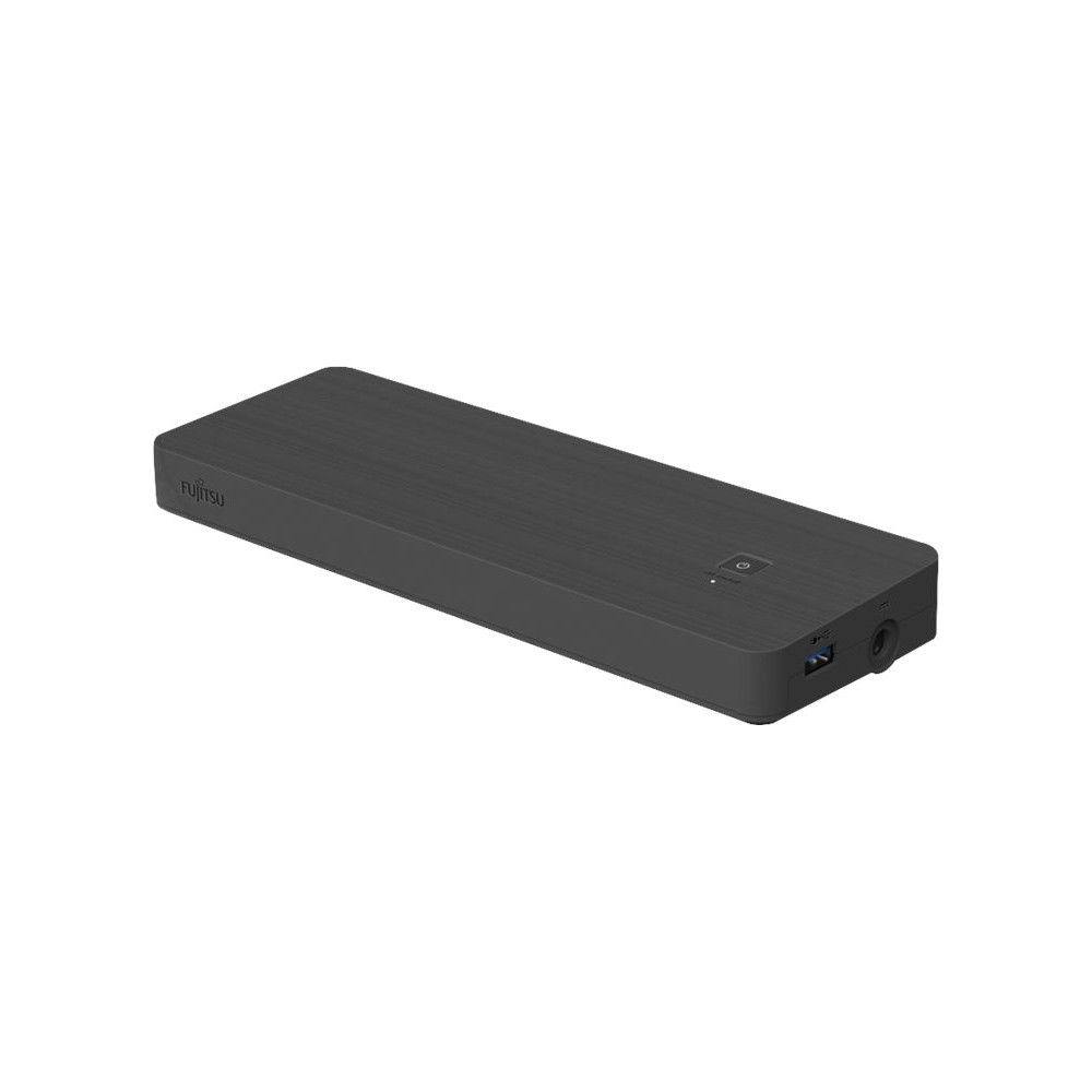 Produktbild för Fujitsu - portreplikator - USB-C / Thunderbolt 4 - 2 x DP, HDMI - 1GbE