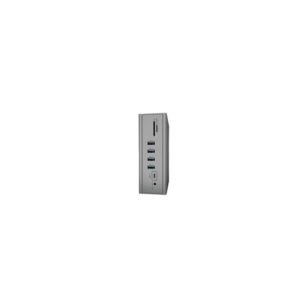 Produktbild för ICY BOX IB-DK2262AC - dockningsstation - USB-C - 2 x HDMI, VGA - 1GbE