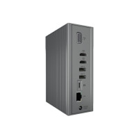 Produktbild för ICY BOX IB-DK2262AC - dockningsstation - USB-C - 2 x HDMI, VGA - 1GbE