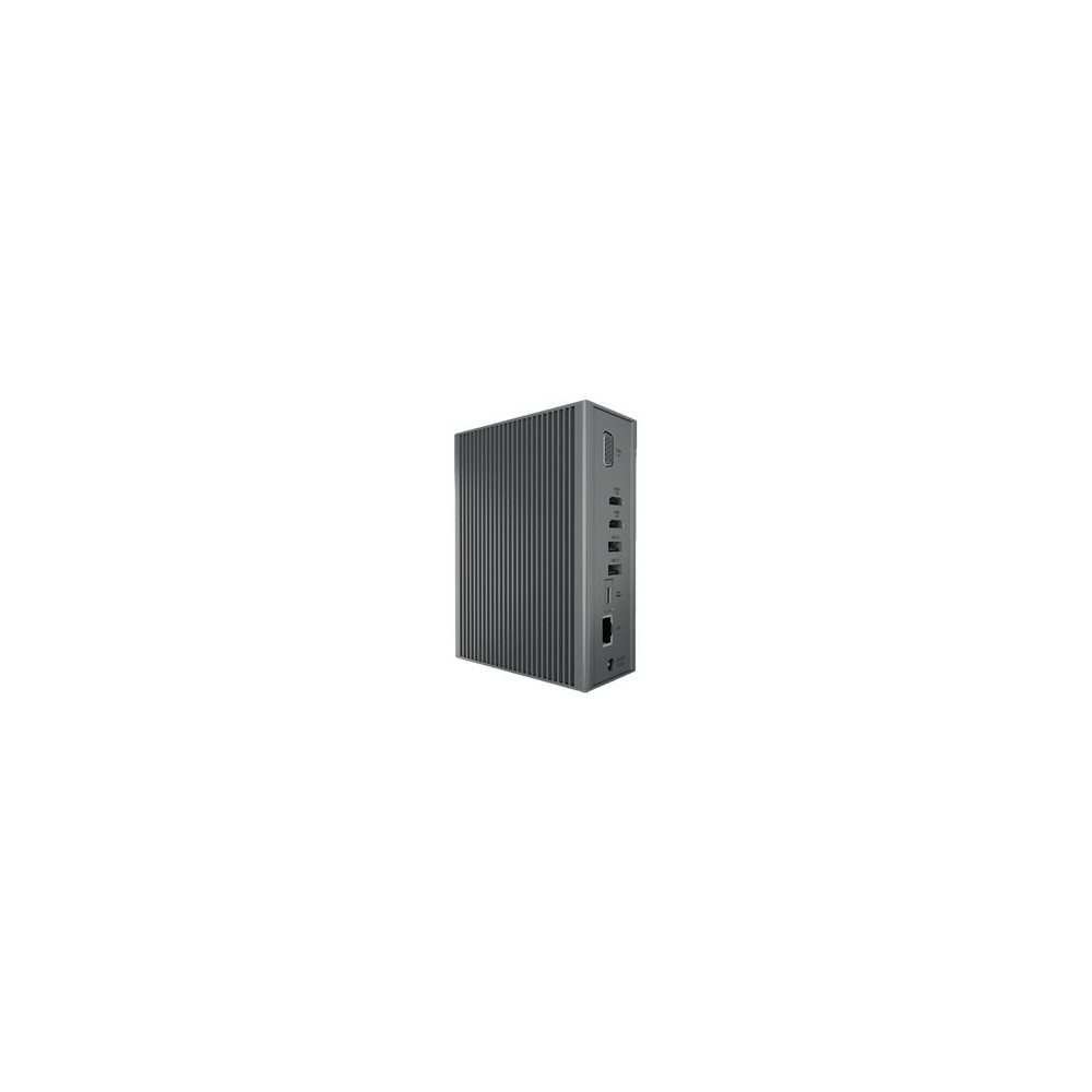 Produktbild för ICY BOX IB-DK2262AC - dockningsstation - USB-C - 2 x HDMI, VGA - 1GbE