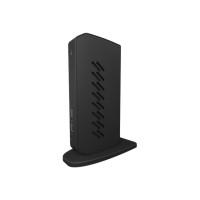 Produktbild för ICY BOX IB-DK2252AC - dockningsstation - USB-C / Thunderbolt 3 / USB 3.0 - 2 x DP, 2 x HDMI - 1GbE