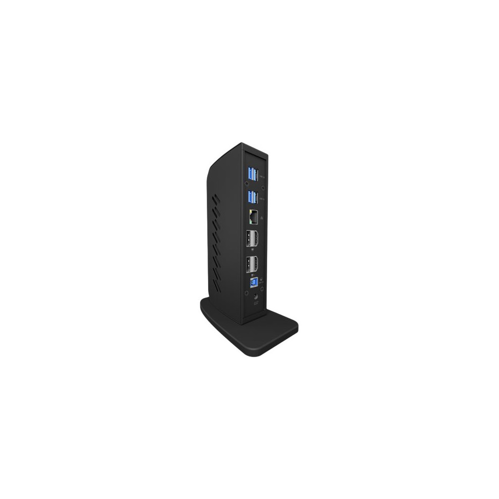 Produktbild för ICY BOX IB-DK2252AC - dockningsstation - USB-C / Thunderbolt 3 / USB 3.0 - 2 x DP, 2 x HDMI - 1GbE