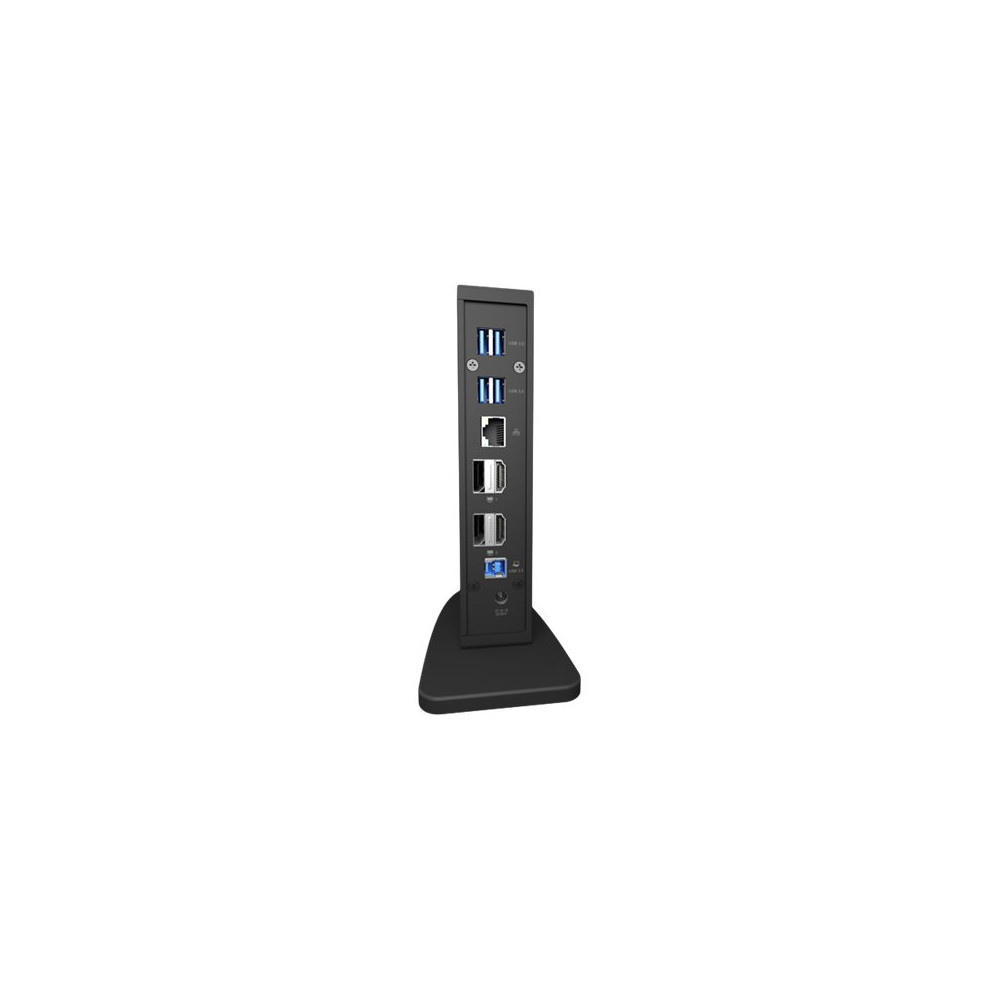 Produktbild för ICY BOX IB-DK2252AC - dockningsstation - USB-C / Thunderbolt 3 / USB 3.0 - 2 x DP, 2 x HDMI - 1GbE