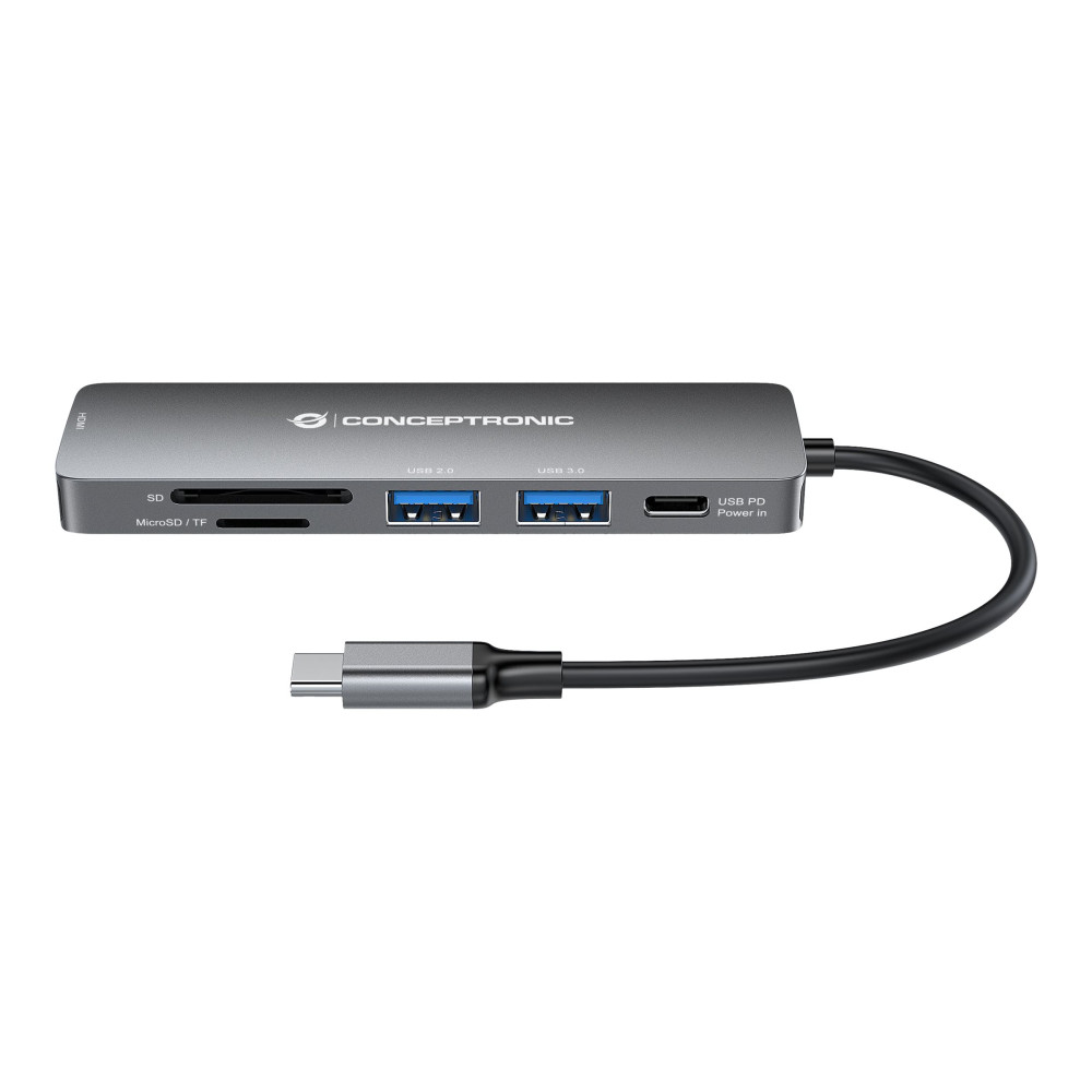Produktbild för Conceptronic DONN11G - dockningsstation - USB-C 3.2 Gen 1 - HDMI