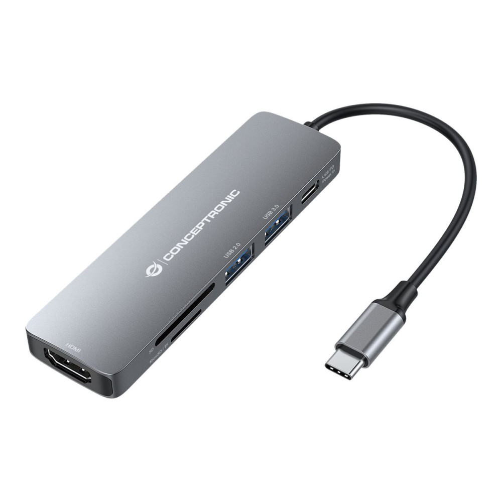 Produktbild för Conceptronic DONN11G - dockningsstation - USB-C 3.2 Gen 1 - HDMI