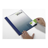 Produktbild för DURABLE POCKETFIX - självhäftande etiketthållare - transparent (paket om 10)