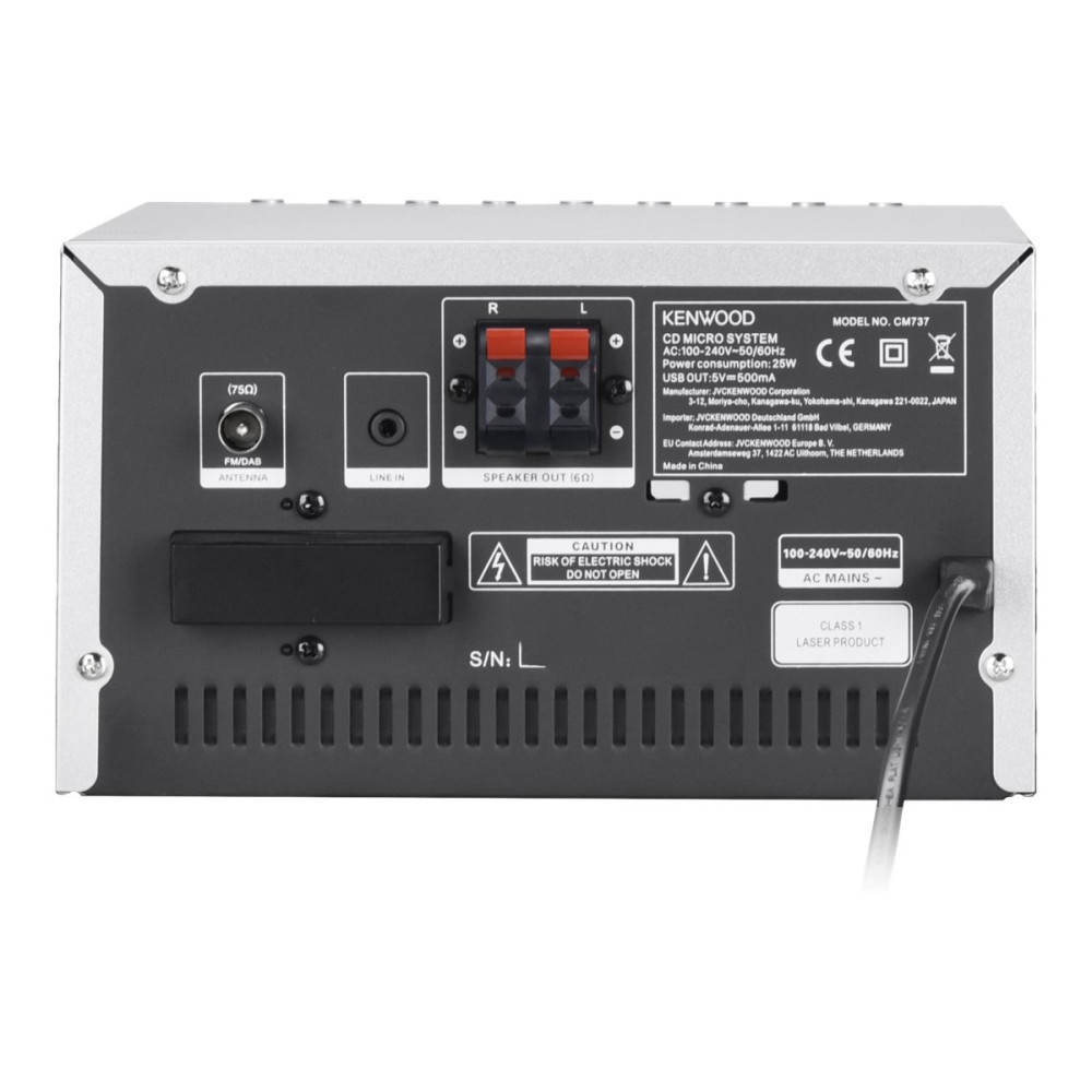 Produktbild för Kenwood M-7000S-S - mikrosystem