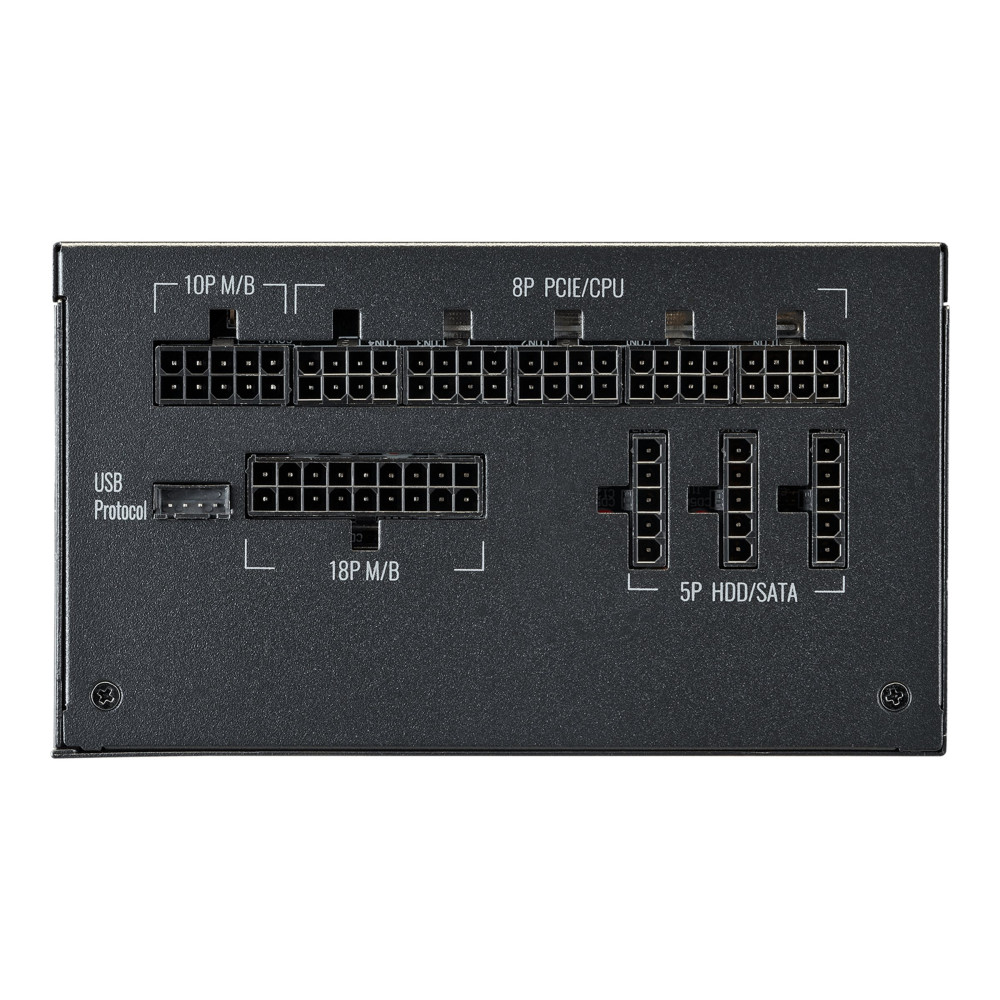 Produktbild för Cooler Master XG650 PLUS PLATINUM - nätaggregat - 650 watt