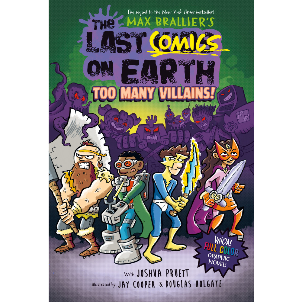 Produktbild för The Last Comics on Earth: Too Many Villains! (inbunden, eng)