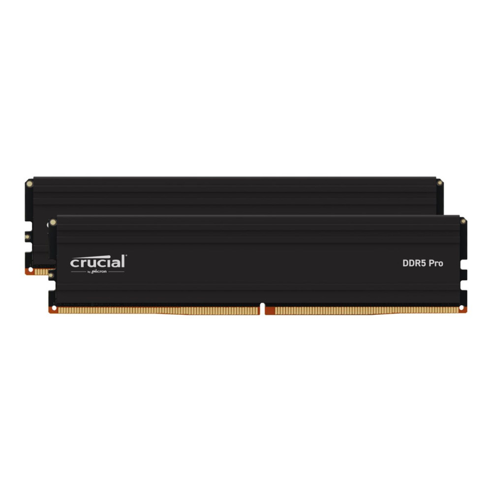Produktbild för Crucial - DDR5 - sats - 48 GB: 2 x 24 GB - DIMM 288-pin - 5600 MHz / PC5-44800 - ej buffrad