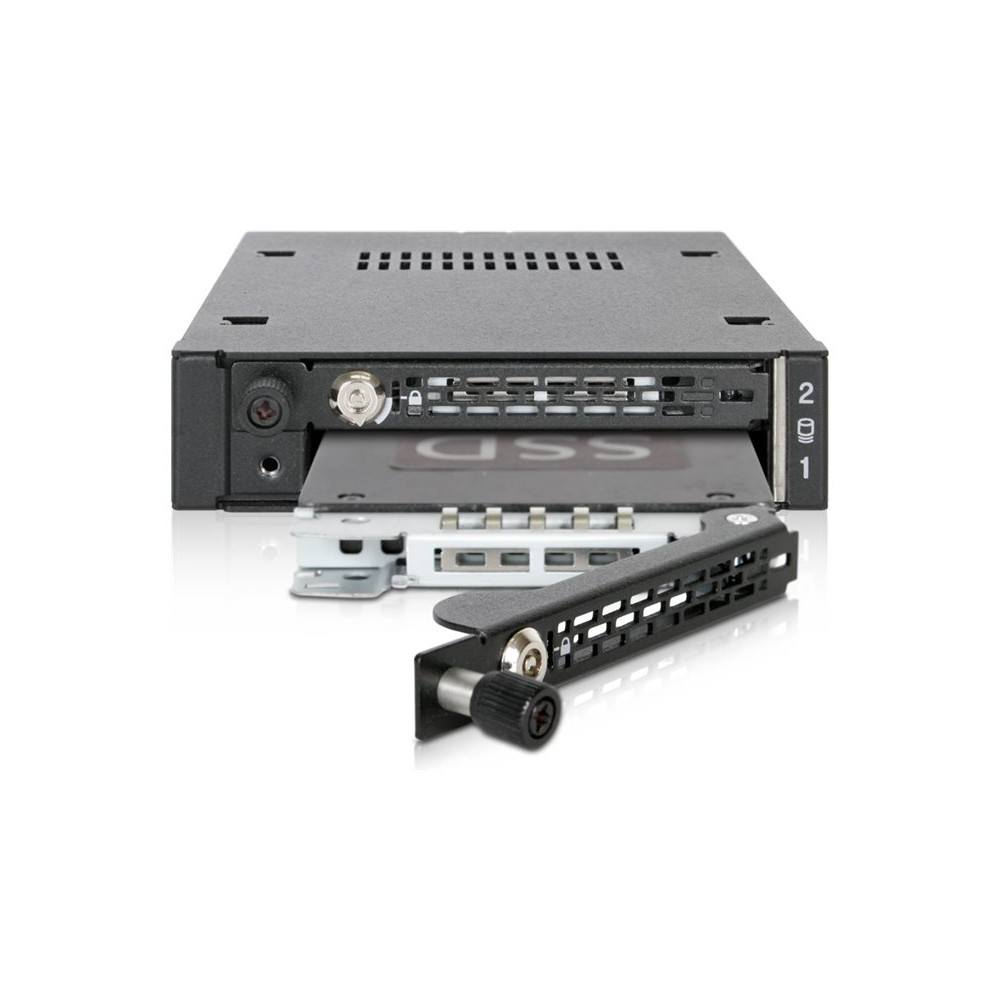 Produktbild för ICY Dock ToughArmor EX MB492TKL-B - hållare för lagringsenhet