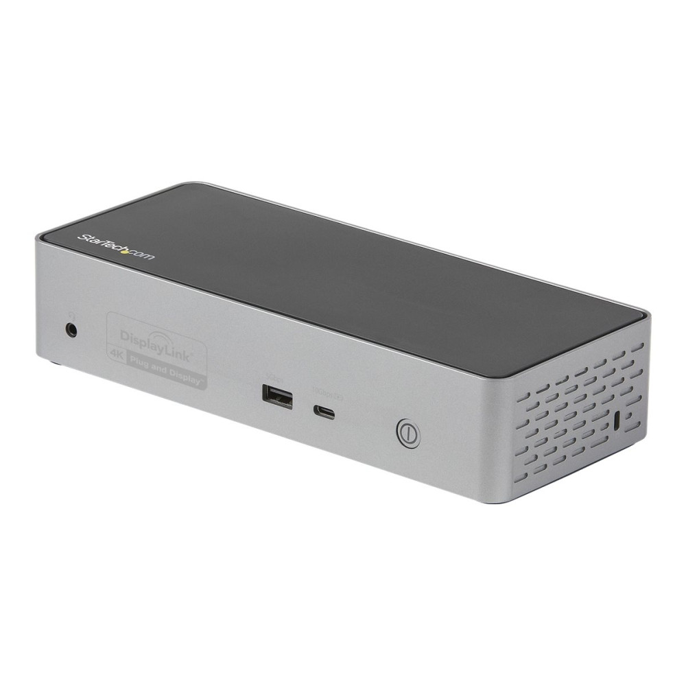 Produktbild för StarTech.com USB-C Dock, 4K 60Hz Quad Monitor DisplayPort & HDMI, Universal USB C Docking Station with 100W Power Delivery Charging, USB Hub w/ 1x USB Type-C & 3x USB-A, Ethernet, Audio - Thunderbolt 3 Compatible (DK31C4DPPDUE) - dockningsstation - USB-C 