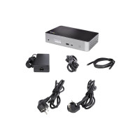Produktbild för StarTech.com USB-C Dock, 4K 60Hz Quad Monitor DisplayPort & HDMI, Universal USB C Docking Station with 100W Power Delivery Charging, USB Hub w/ 1x USB Type-C & 3x USB-A, Ethernet, Audio - Thunderbolt 3 Compatible (DK31C4DPPDUE) - dockningsstation - USB-C 