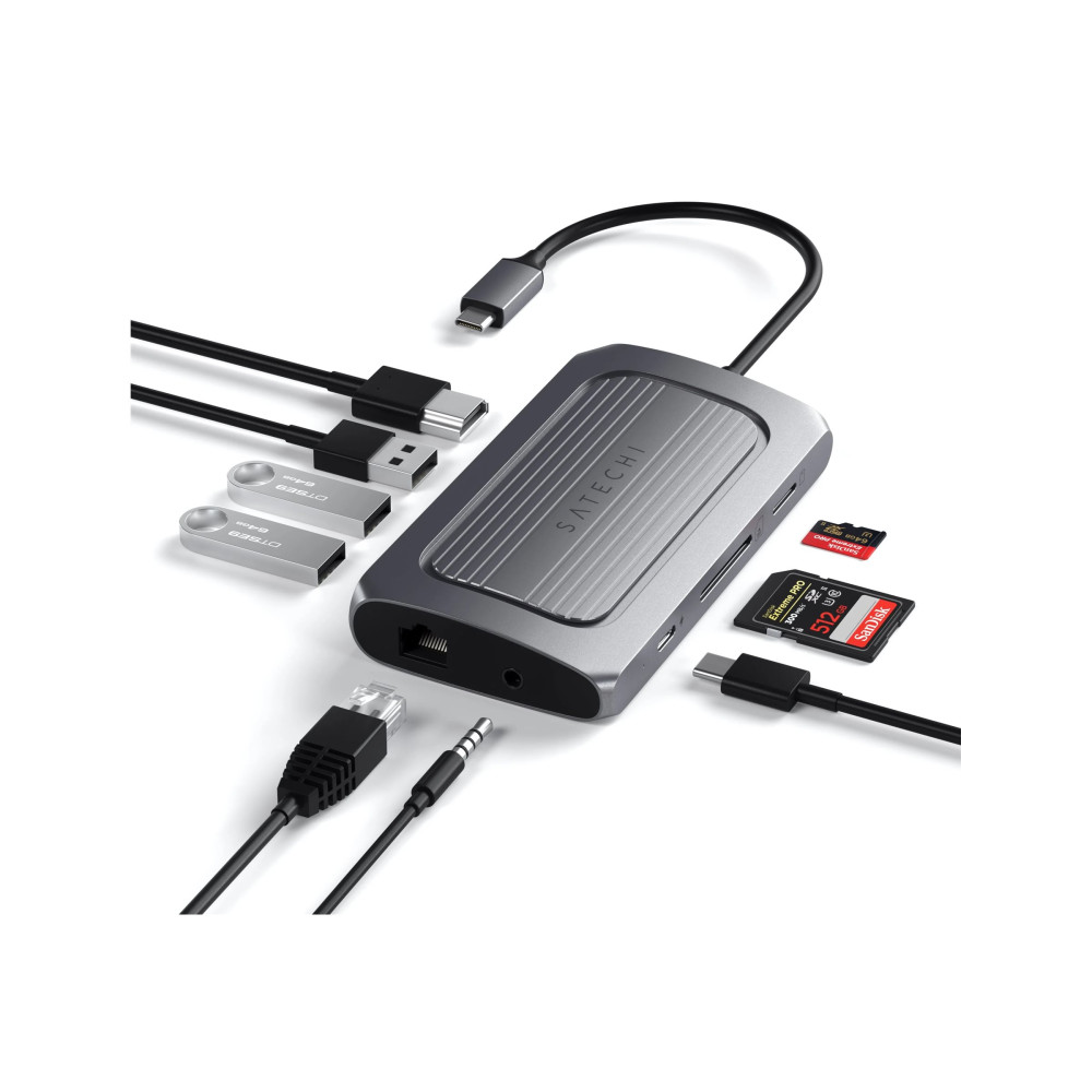 Produktbild för Satechi - dockningsstation - USB-C - HDMI
