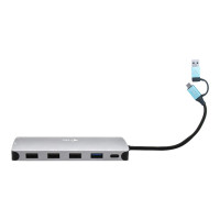 Produktbild för i-Tec Nano Dock - dockningsstation - USB 3.0 / USB4 / Thunderbolt 4 - VGA, 2 x HDMI - 1GbE