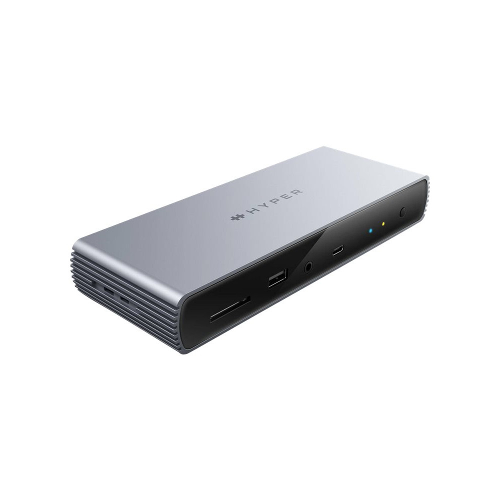 Produktbild för Targus HyperDrive 11-in-1 - dockningsstation - USB-C / Thunderbolt 4 - 11-slot - HDMI, 2 x Thunderbolt - 2.5GbE