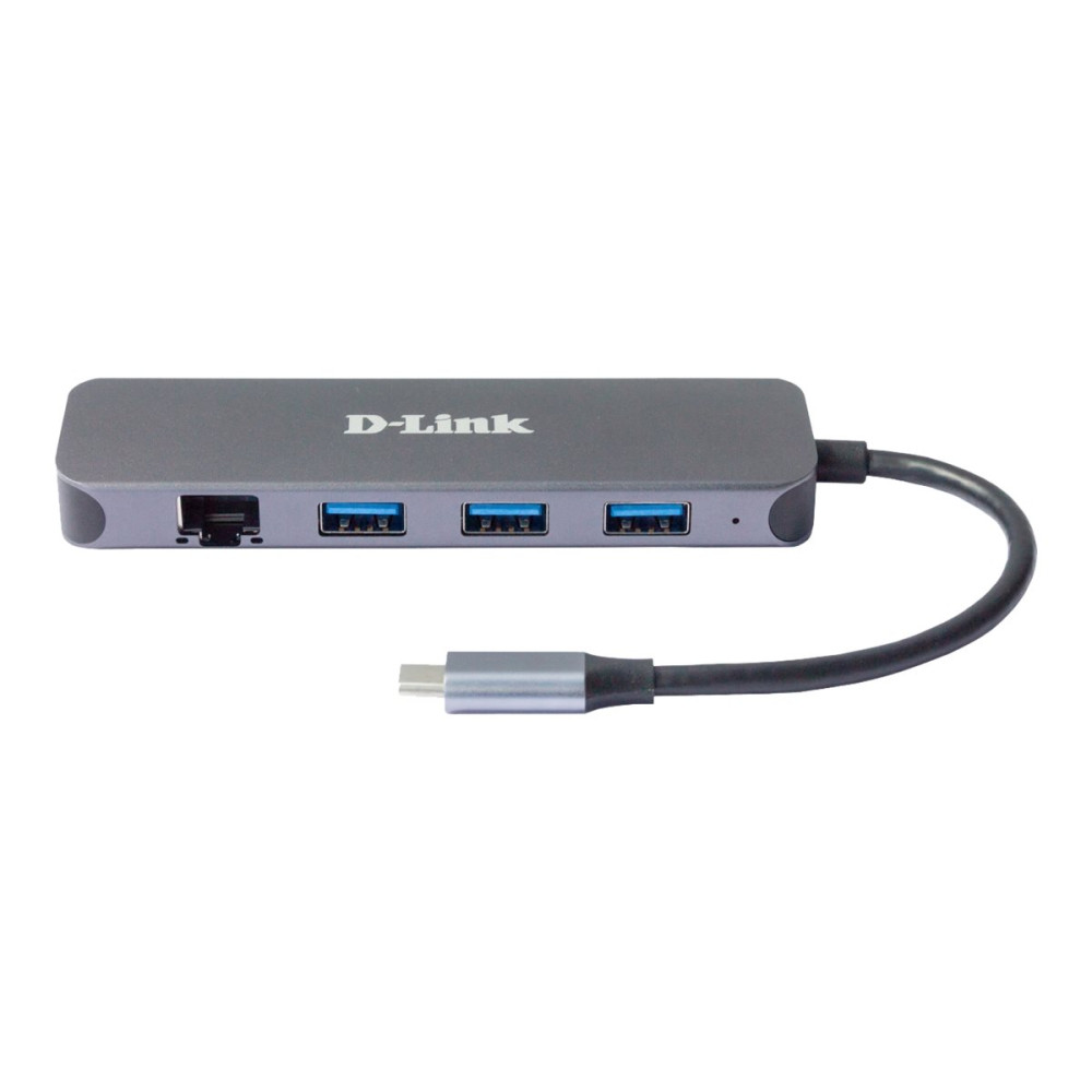Produktbild för D-Link DUB-2334 - dockningsstation - USB-C - HDMI - 1GbE