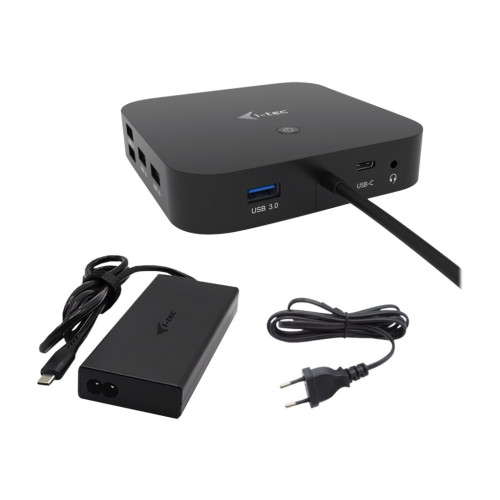 i-tec i-Tec - dockningsstation - USB-C / USB4 / Thunderbolt 3 / Thunderbolt 4 - HDMI, 2 x DP++ - 1GbE
