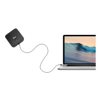 Produktbild för i-Tec - dockningsstation - USB-C / USB4 / Thunderbolt 3 / Thunderbolt 4 - HDMI, 2 x DP++ - 1GbE