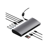 Produktbild för Satechi - dockningsstation - Thunderbolt 4 - 3 x Thunderbolt - 1GbE