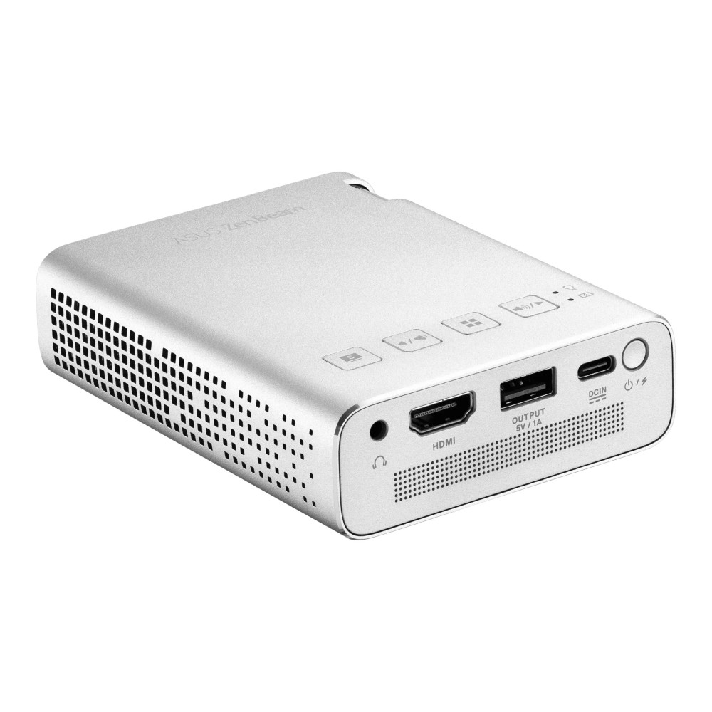 Produktbild för ASUS ZenBeam E1R - DLP-projektor - Wi-Fi - silver