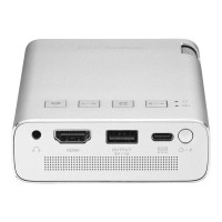 Produktbild för ASUS ZenBeam E1R - DLP-projektor - Wi-Fi - silver